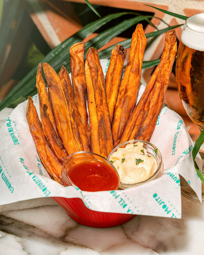 Chips de boniato, exclusivo de temporada